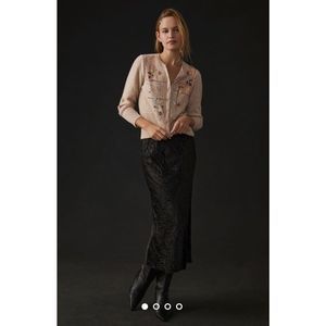 Anthropologie Heavens to Betsy Cashmere Cardigan Sweater Size XXS